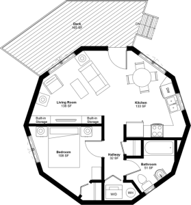 'Nest' round home with Floorplan 26-A