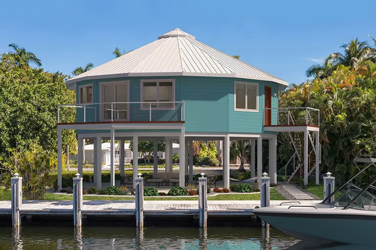 Haven stilt home floorplan 39-A